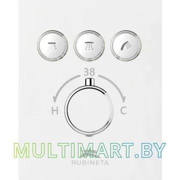 Смеситель Rubineta Thermo-3F картинка 3